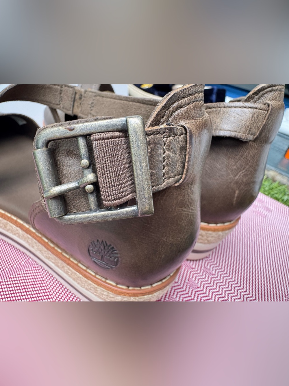 Timberland Emerson Point Closed Toe Sandals Size 10 - Picture 5 of 13